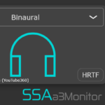 a3Monitor - Third order Ambisonics stereo and binaural rendering plugin