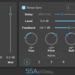 a7Delay - Seventh order Ambisonics delay plugin