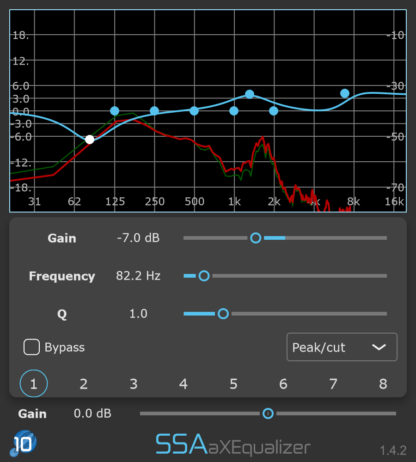 a7Equalizer - Seventh order Ambisonics EQ plugin