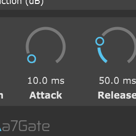 a7Gate - Seventh order Ambisonics gate and downwards expander plugin